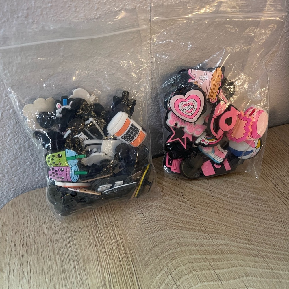 Kids Fun Shoe Charms Set - Multicolor